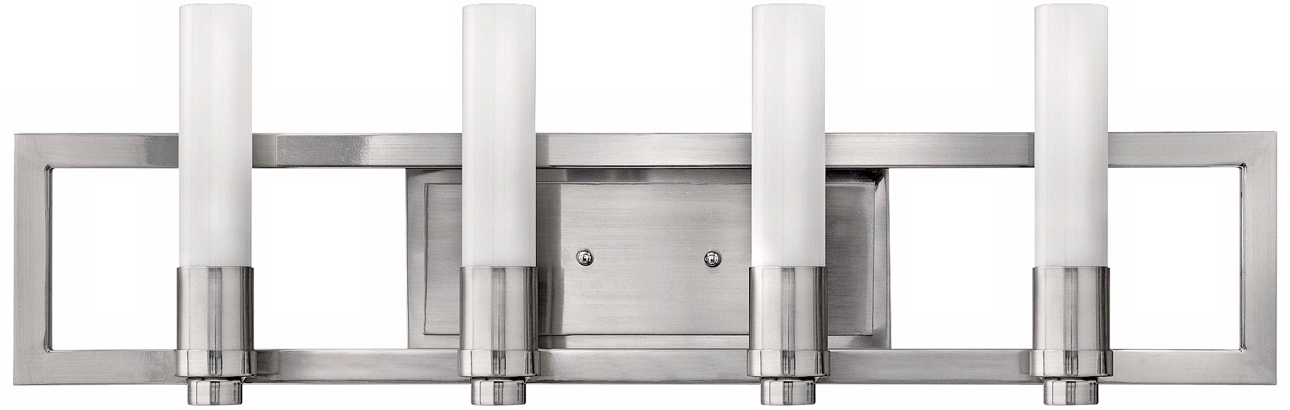 Flair Collection Brushed Steel 27 Wide Bathroom Wall Light K4096