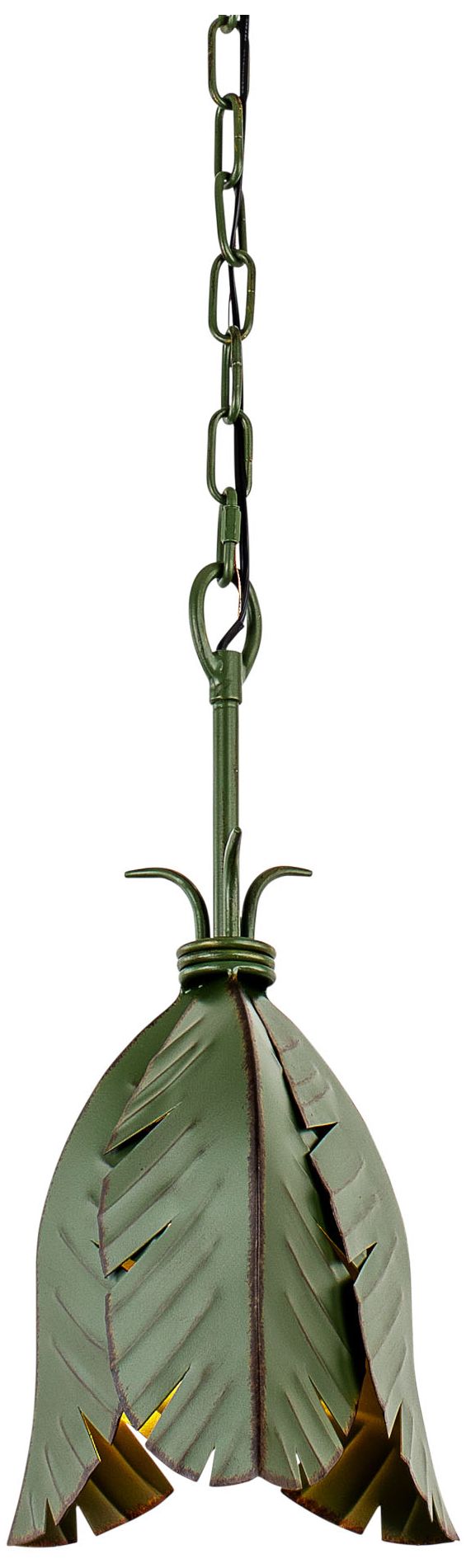 Varaluz Banana Leaf Collection Mini Pendant Light