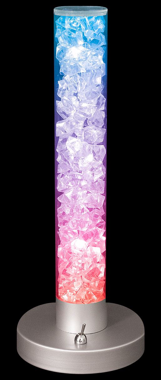 LED Tube Accent Table Lamp