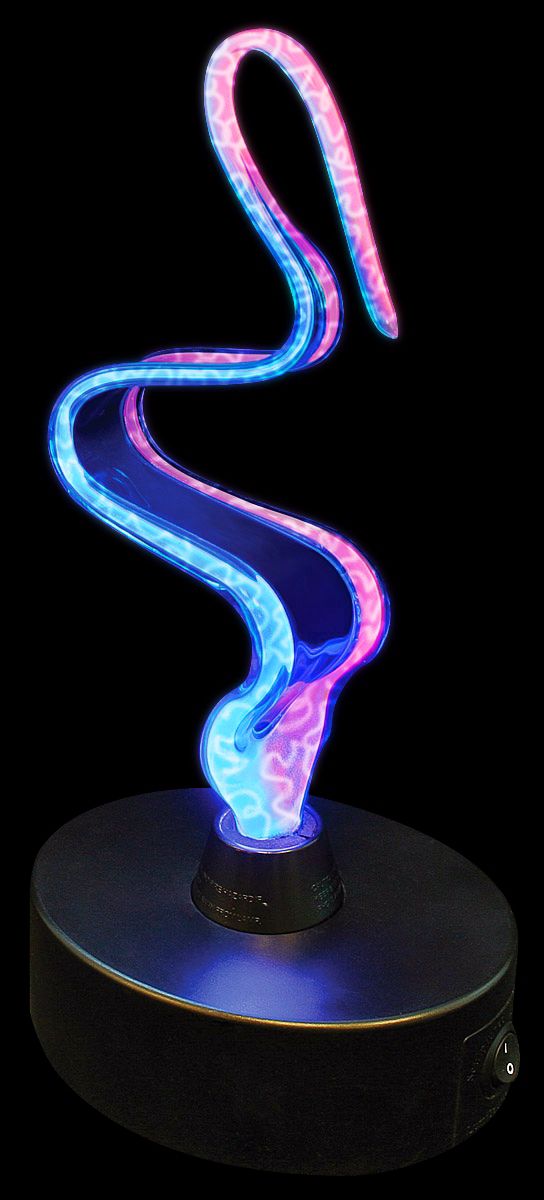 Electric Storm Ribbon Accent Table Lamp