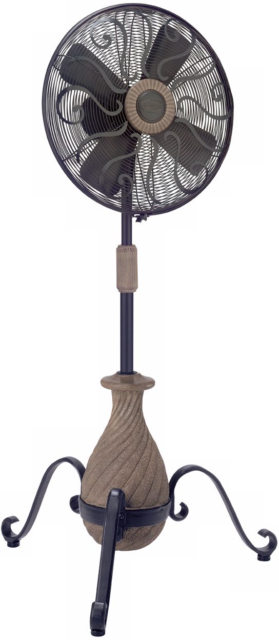 Hunter Athens 17" Wide Indoor-Outdoor Floor Standing Fan