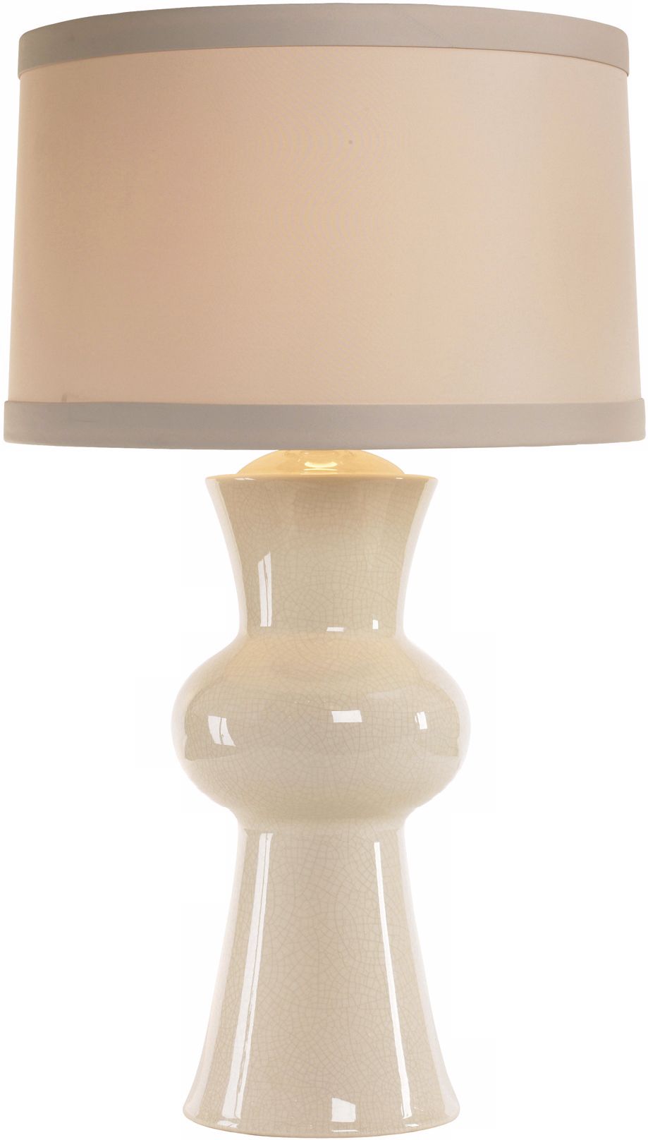 Arteriors Home Gordon Ivory Crackle Porcelain Table Lamp