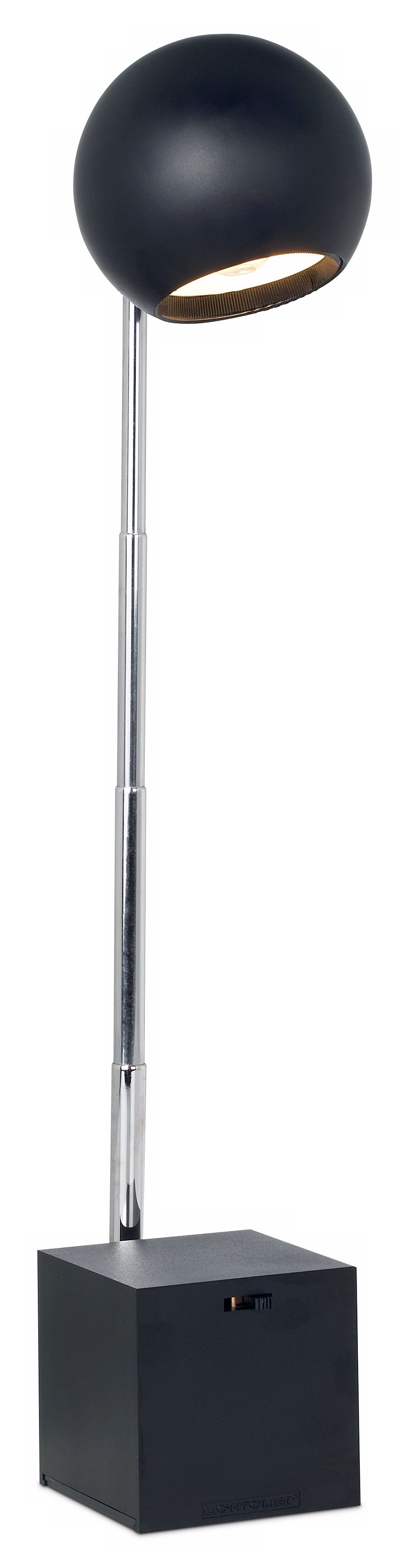 Lytegem Telescopic Black Finish Desk Lamp