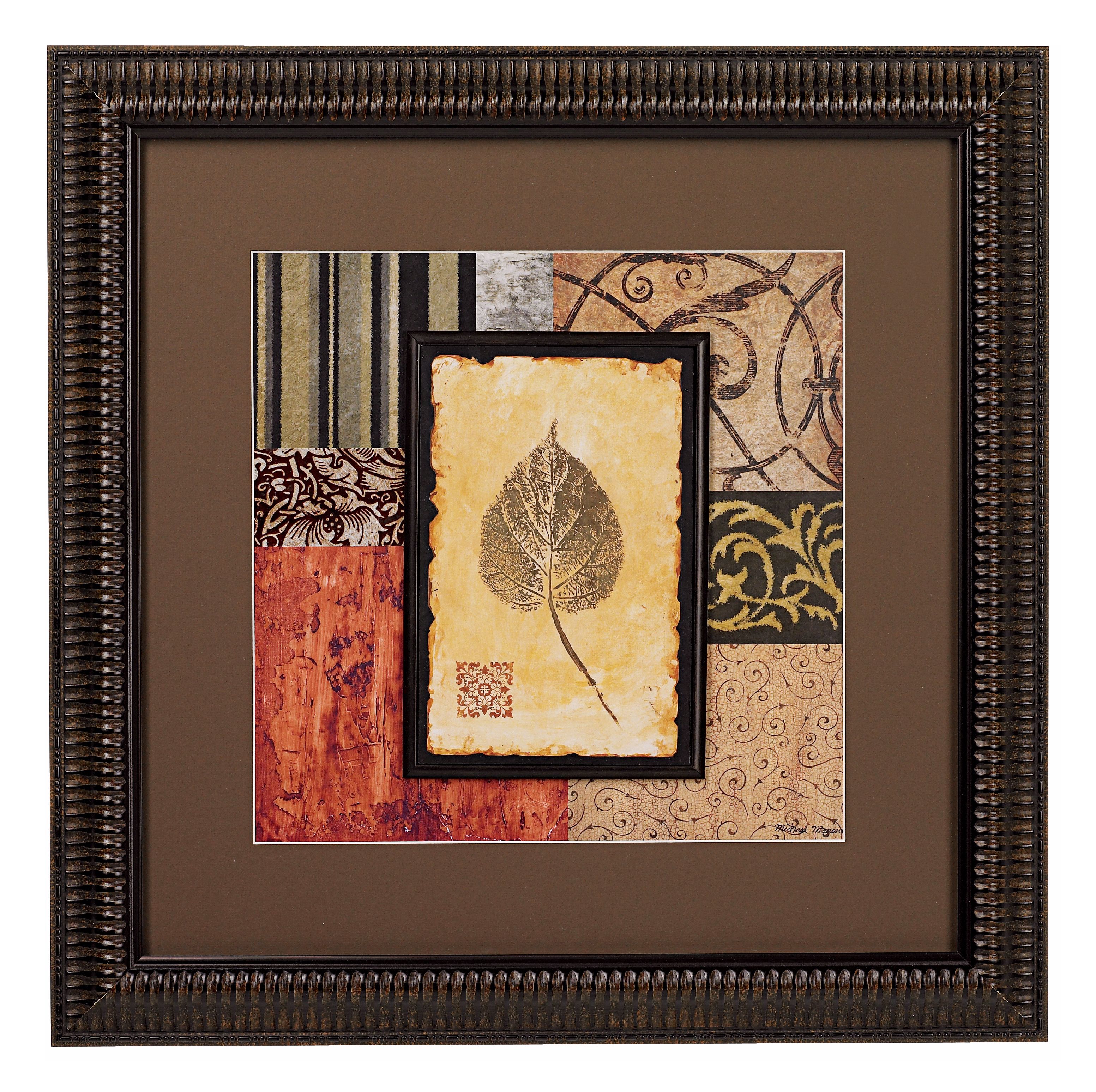 September Leaves Transitional I Framed Wall Art