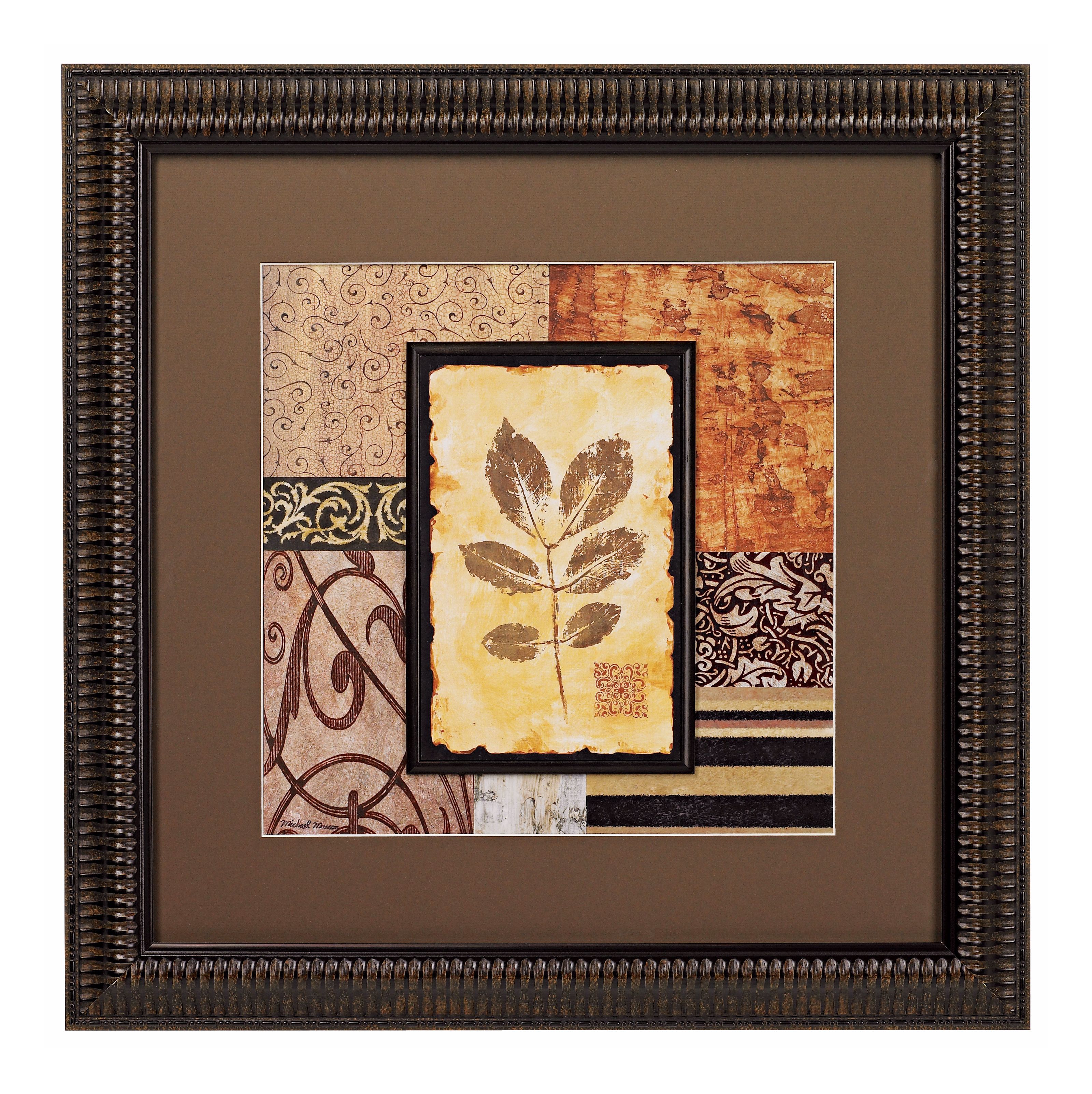 September Leaves Transitional II Framed Wall Art
