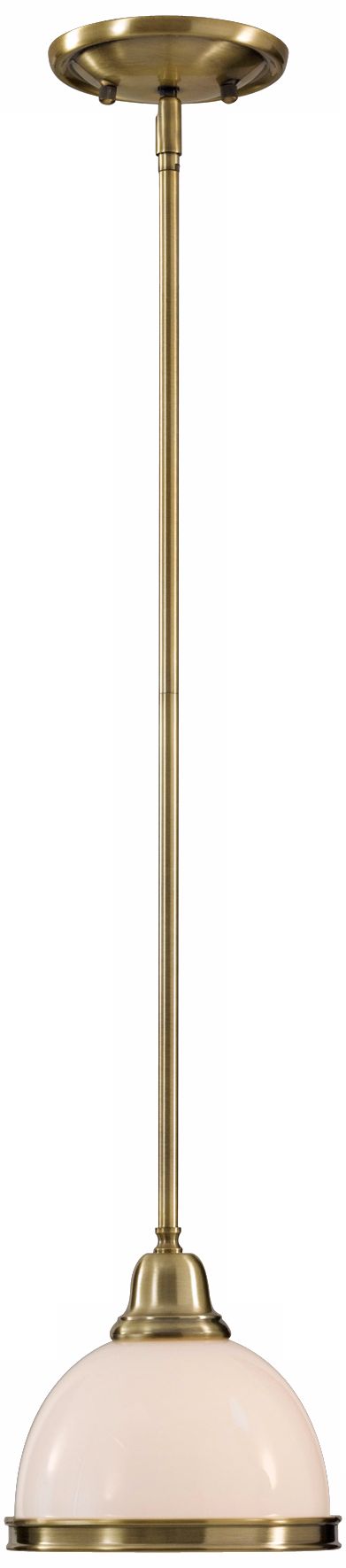 South Haven Collection Aged Brass Mini Pendant Light
