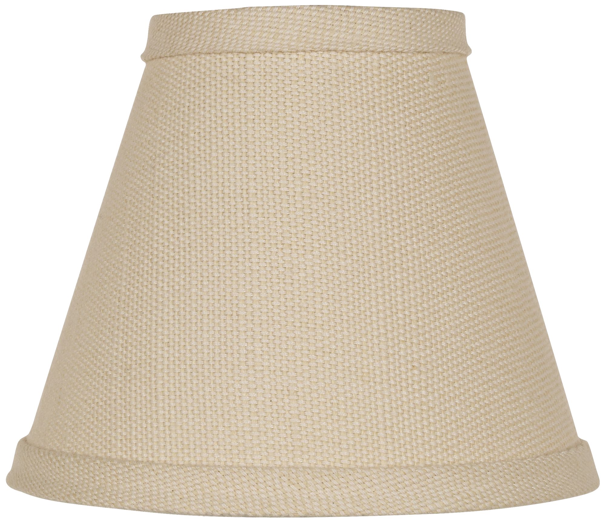 Beige Linen Lamp Shade 3x6x5 (Clip-On)