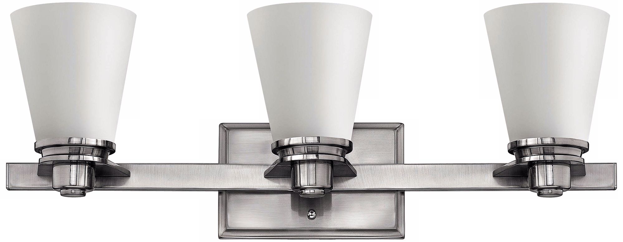 Hinkley Avon Collection Nickel 23" Wide Bathroom Wall Light