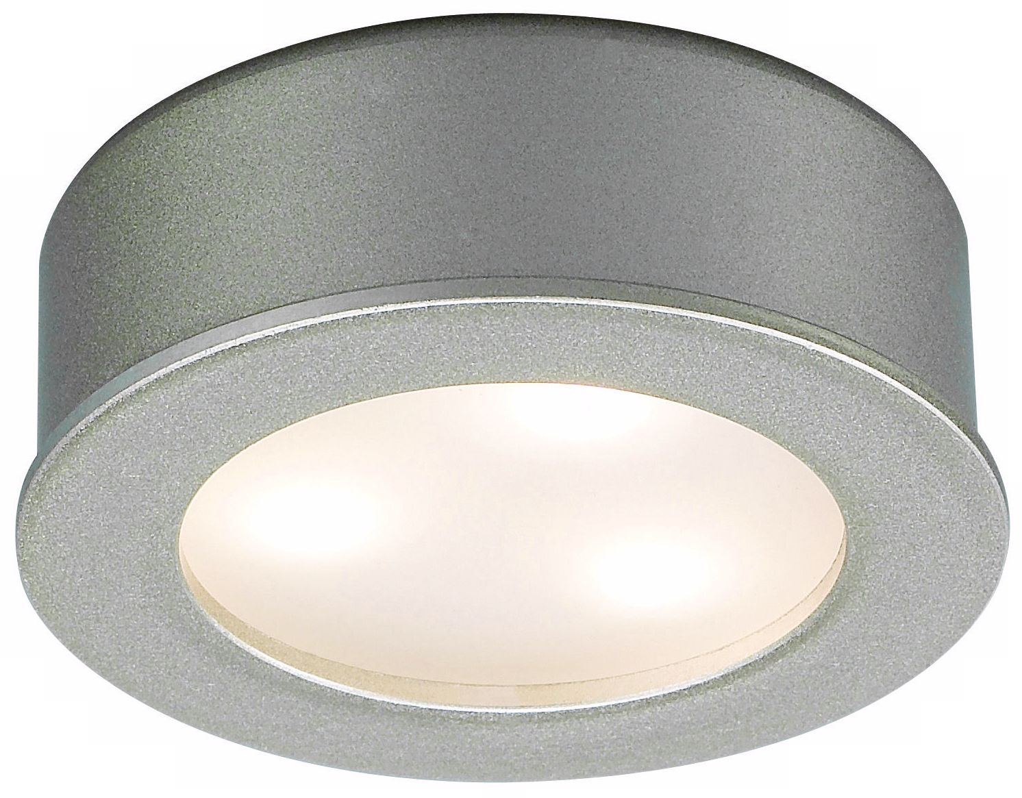 LED WAC 3 Watt  Brushed Nickel Under Cabinet  Button Light