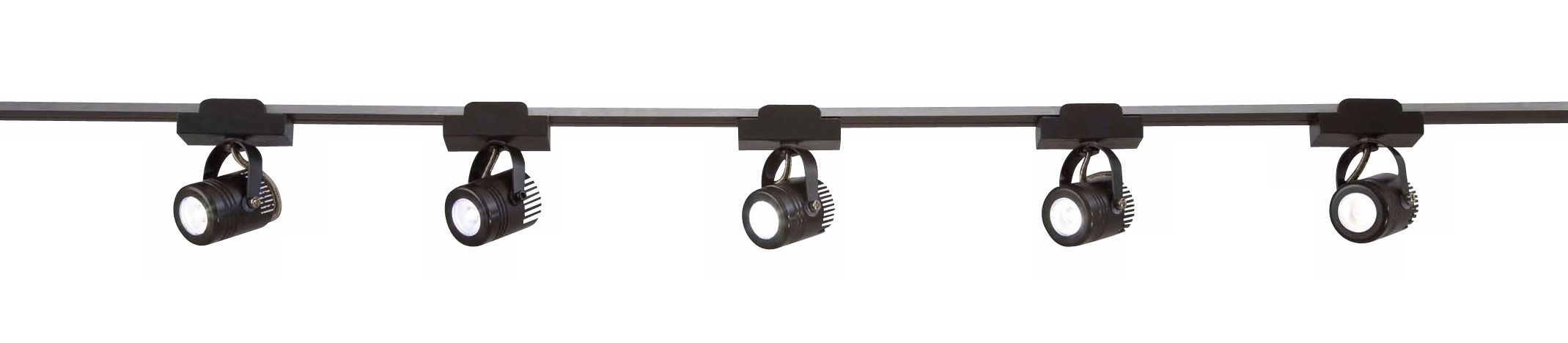 George Kovacs LED Bronze Finish 5-Light Track Rail Kit