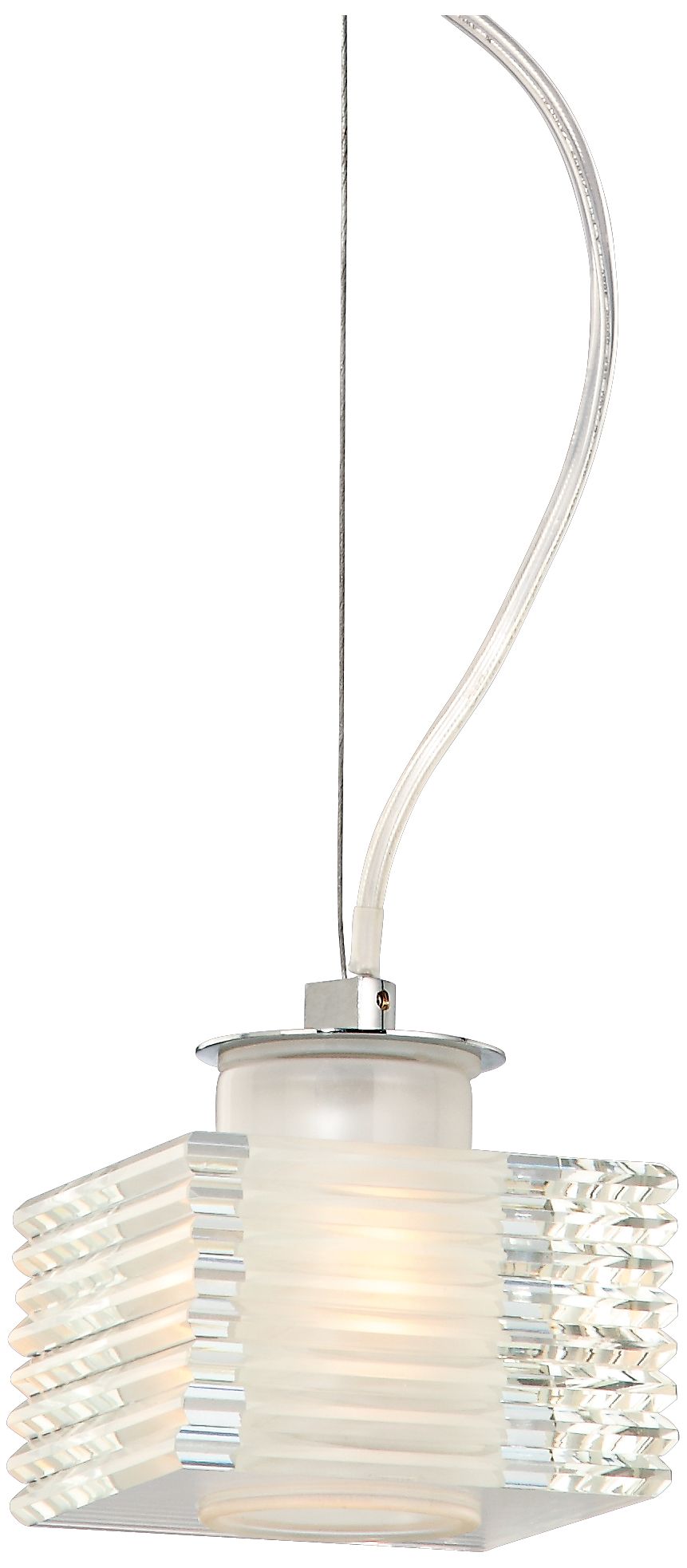 Possini Euro Design Stacked Glass Mini Pendant