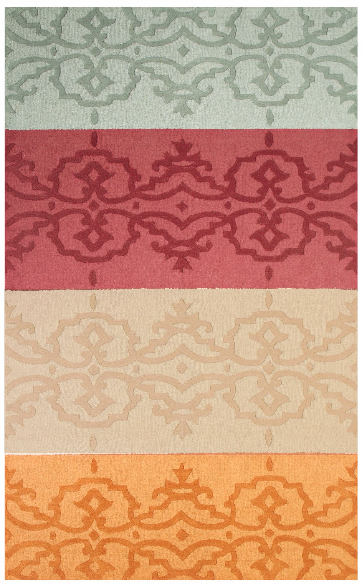 Natural Wool Collection Cordoba Multi Area Rug