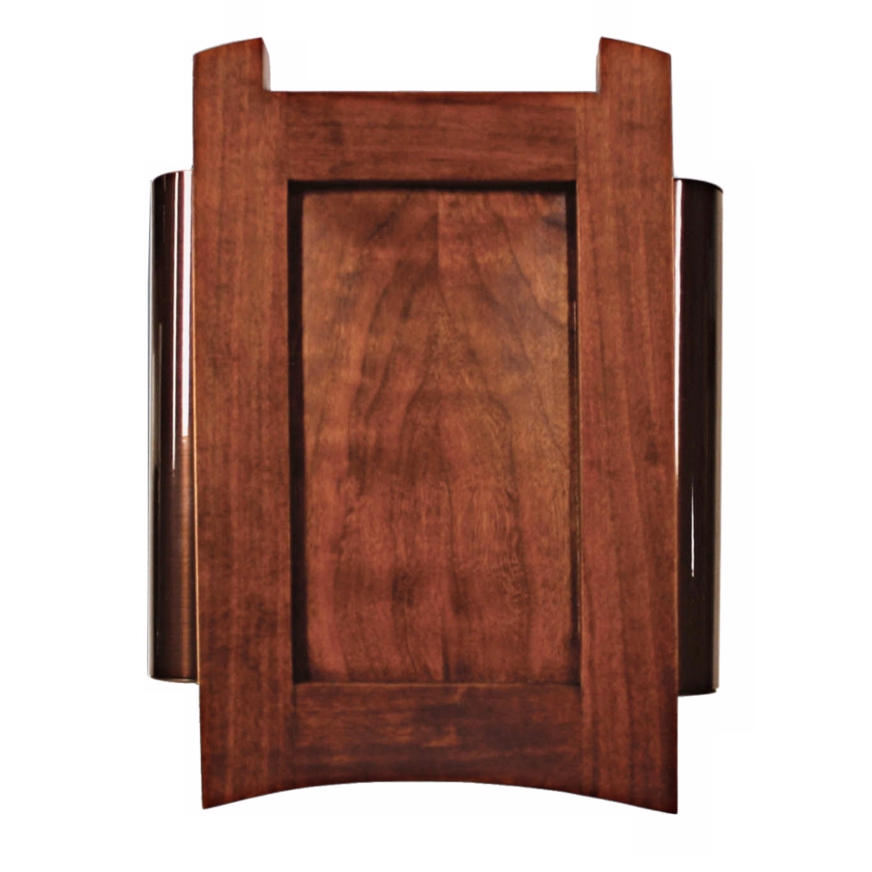 Classic Mahogany with Side Tubes Door Chime   #K6180