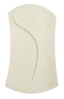 Modern Textured Cream Finish Door Chime K6190
