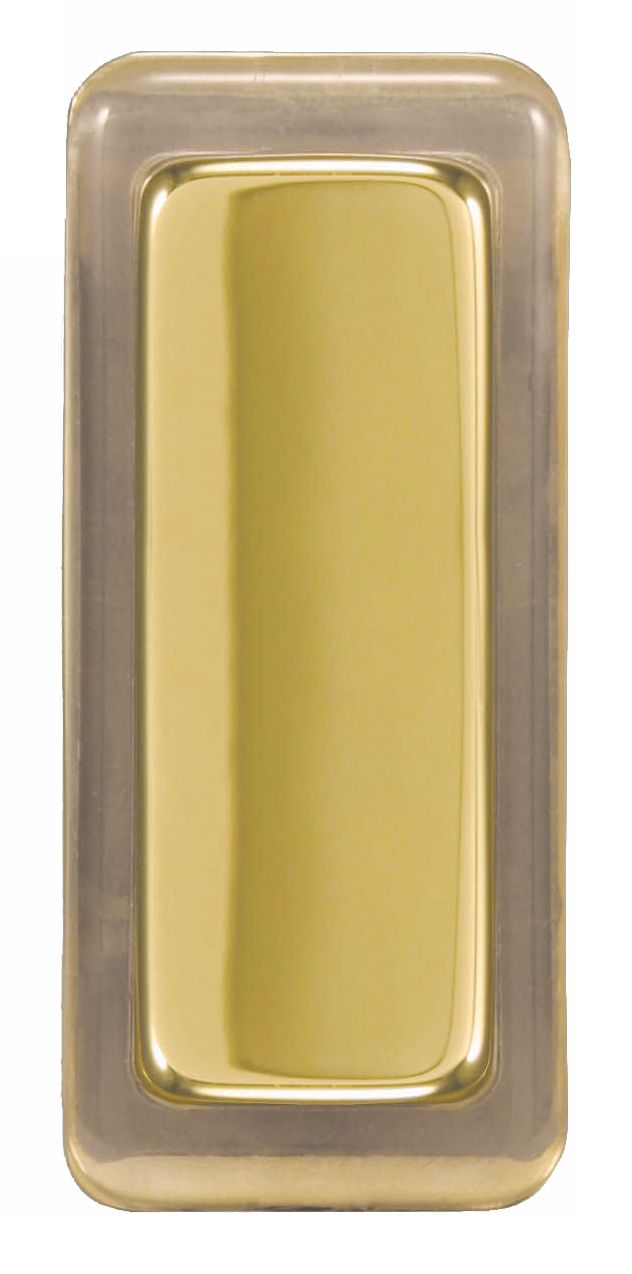Polished Brass LED Doorbell Button