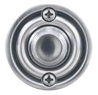 Satin Nickel 1 34 Round LED Doorbell Button K6256