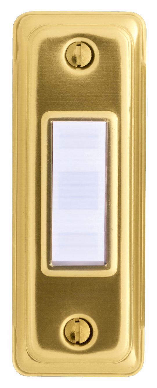 Basic Series Gold Doorbell Button