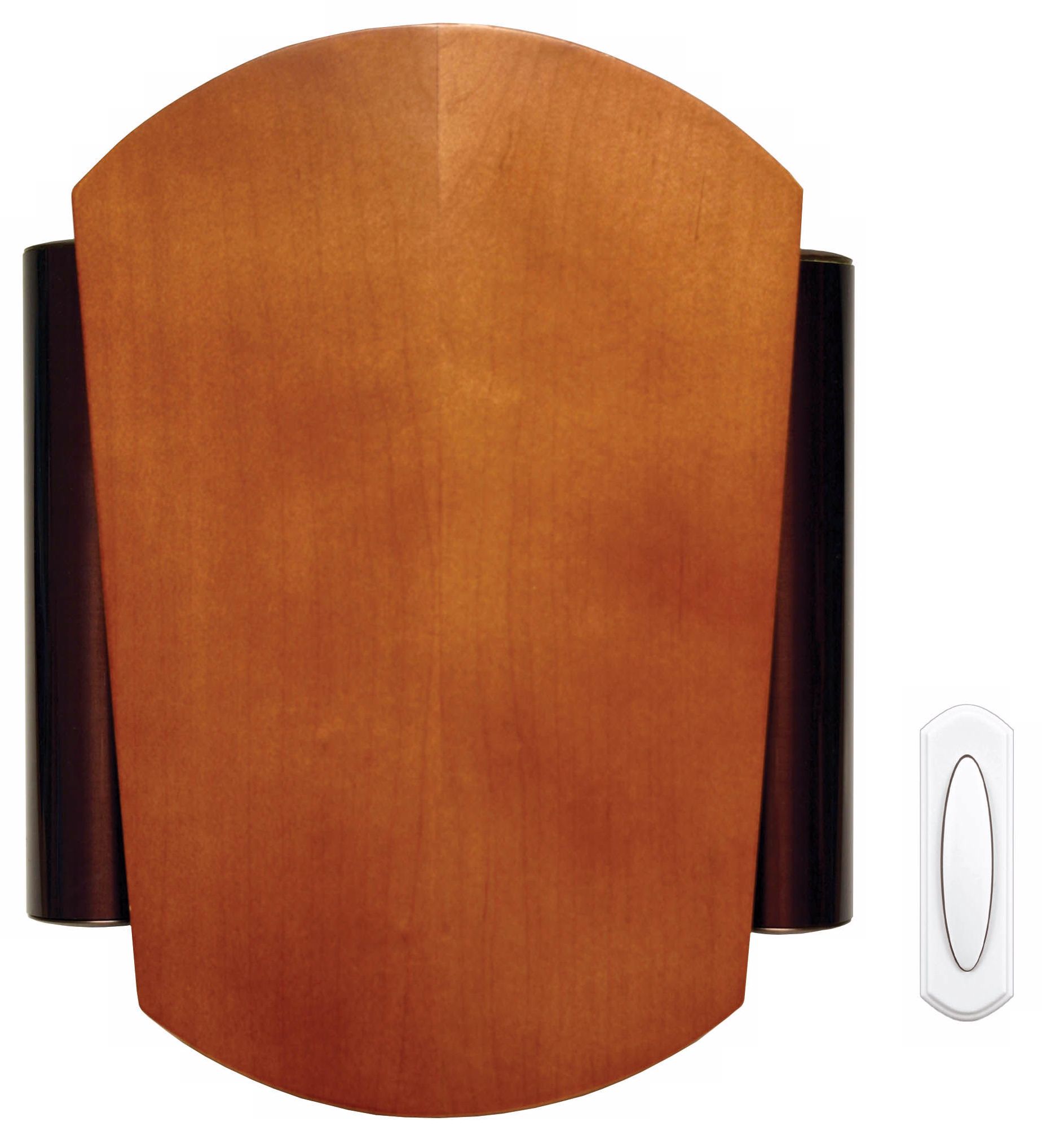 Oak Finish Maple Bronze Side Tube Wireless Door Chime