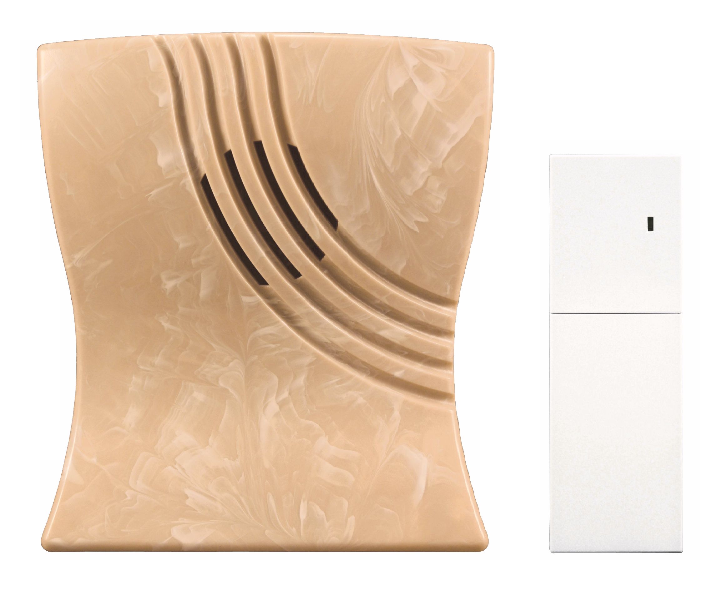 Marble Finish Outdoor Door Chime Extender
