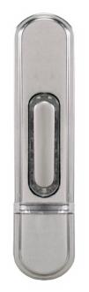 Satin Nickel Surface Mount Lighted Wireless Doorbell Button K6434