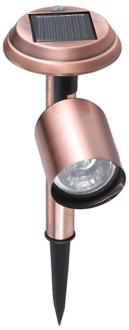 Copper Solar LED 13 High Landscape Spot Light K6461