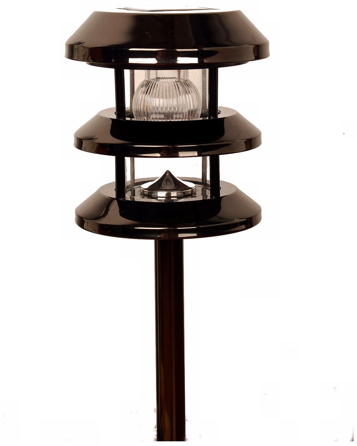 Gun Metal Solar LED 16 1/4" High Outdoor Landscape Light