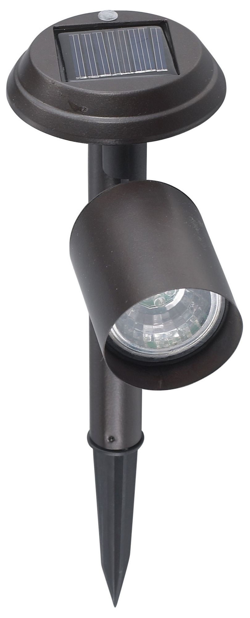 Rustic Bronze Solar LED 13" High Landscape Spot Light