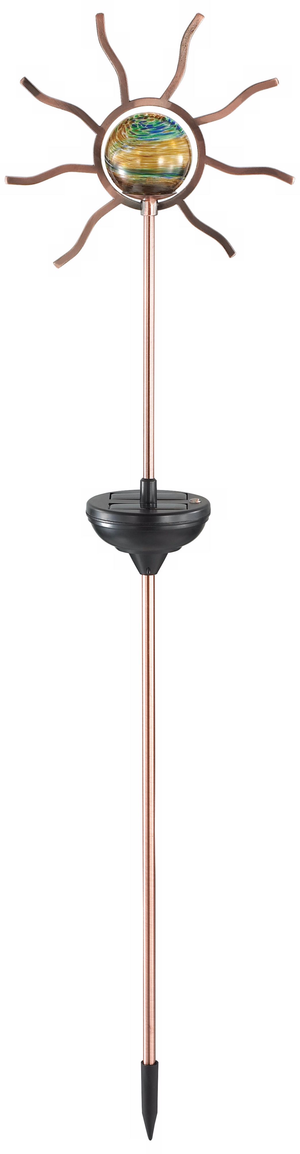 Sun on a Stick Decorative Solar LED Landscape Light