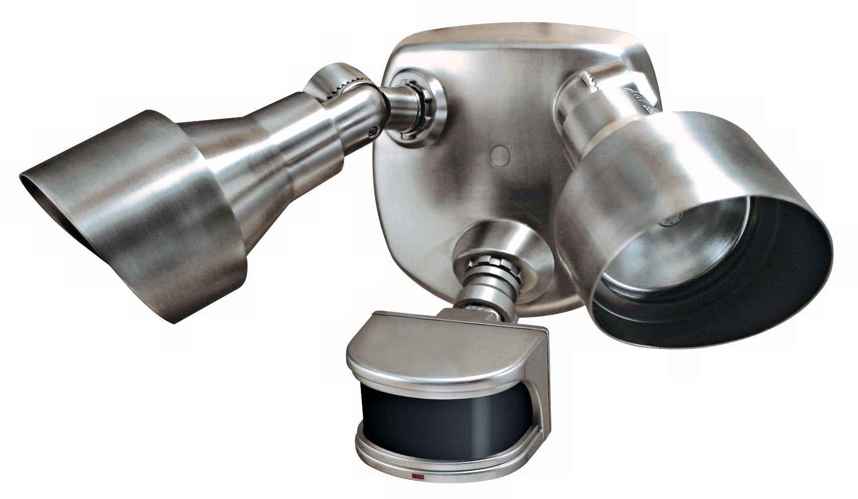 Nickel 16" 2-Light Motion Sensor Security Light