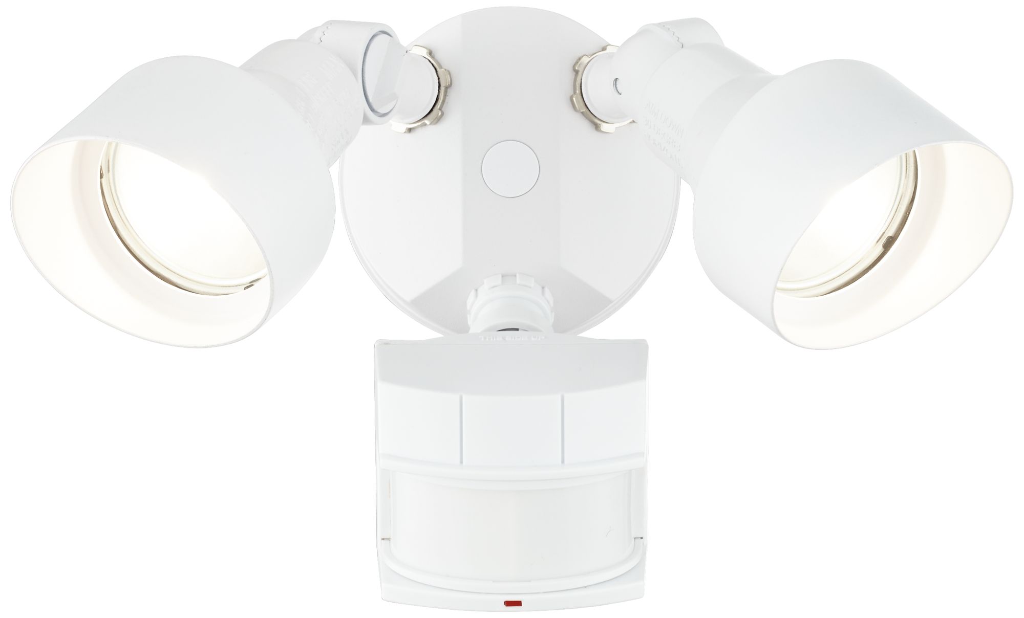 White ENERGY STAR 16" 2-Light Motion Sensor Security Light