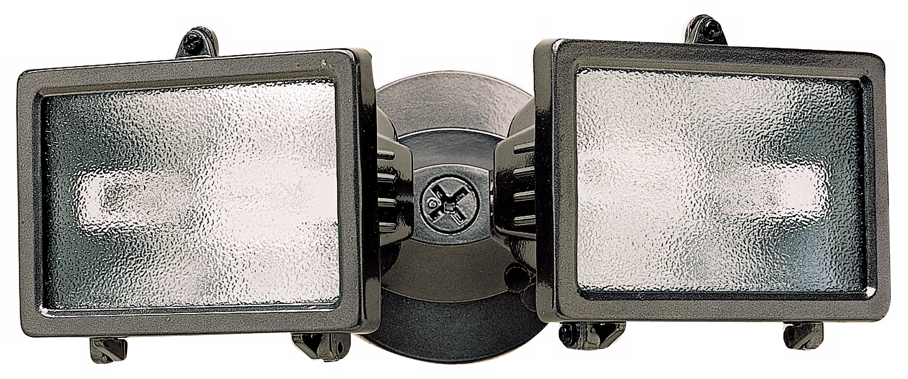 Bronze Finish 12 1/4" Wide Twin Halogen Security Light