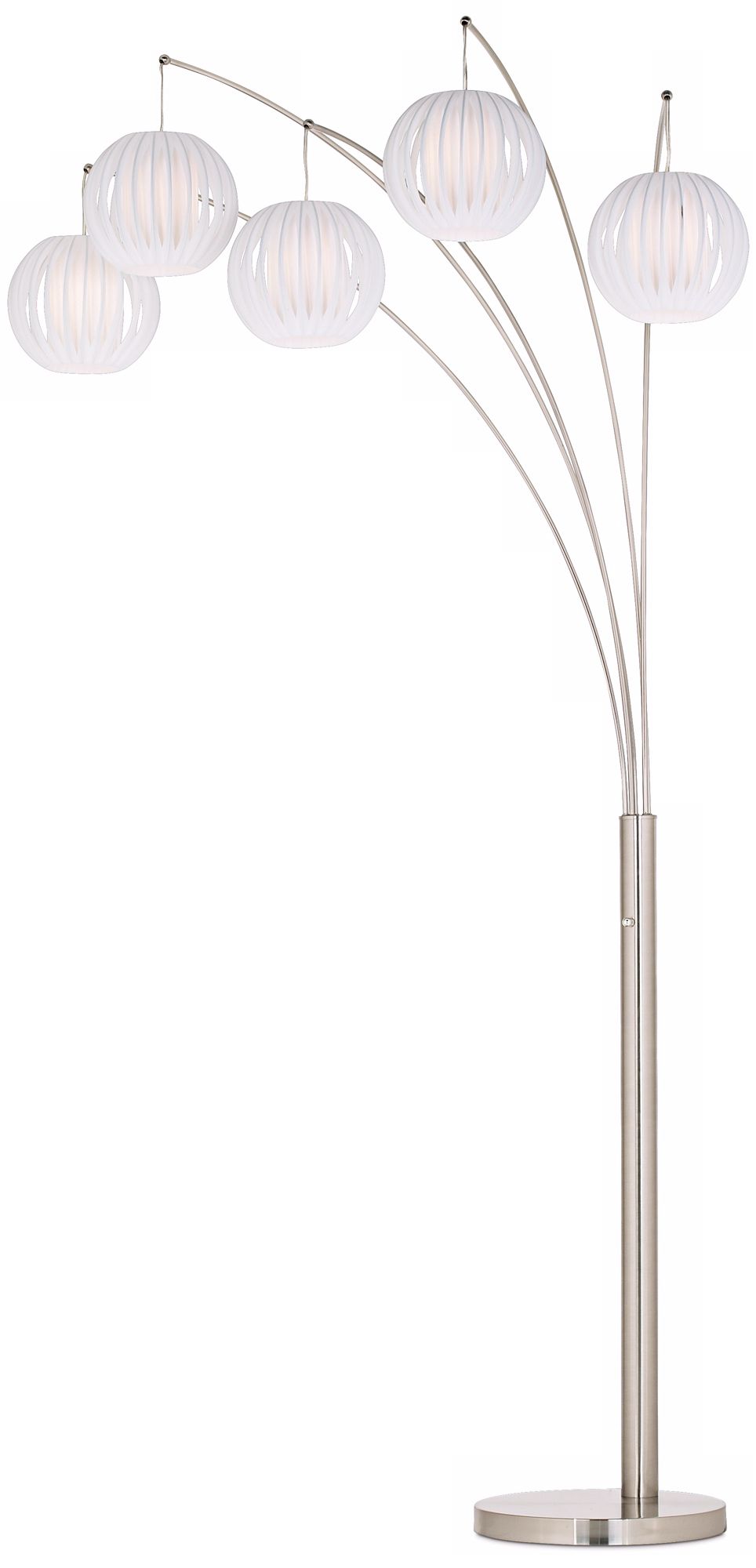 Lite Source Deion 5-Light Hanging Arc Floor Lamp