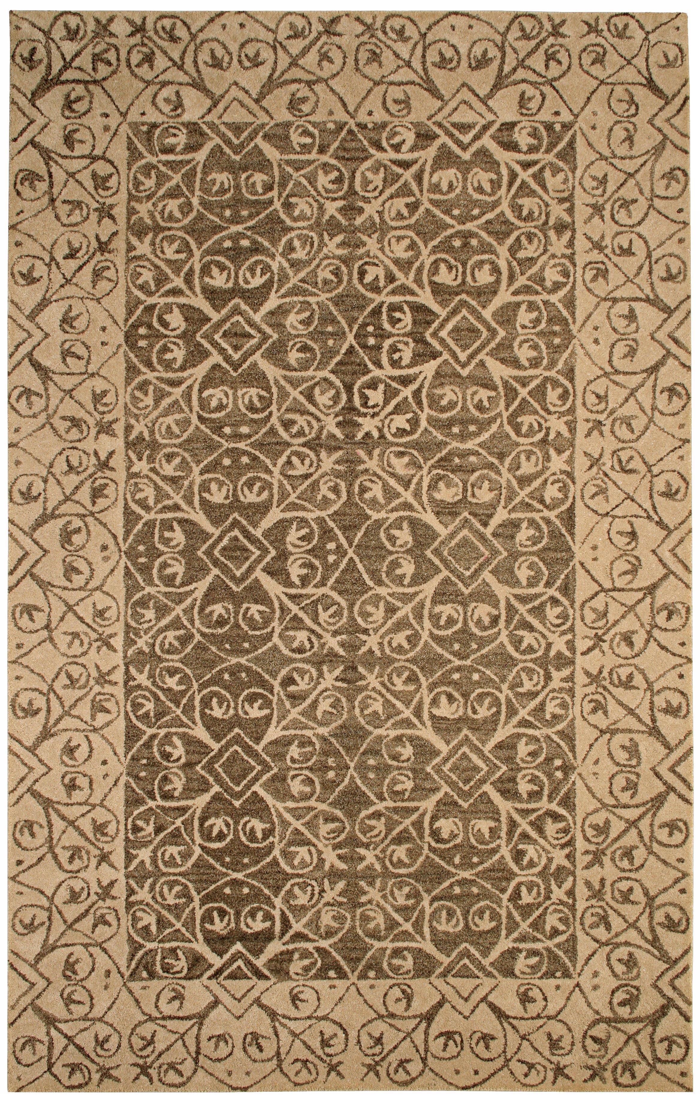 Natural Wool Collection Palmar Area Rug