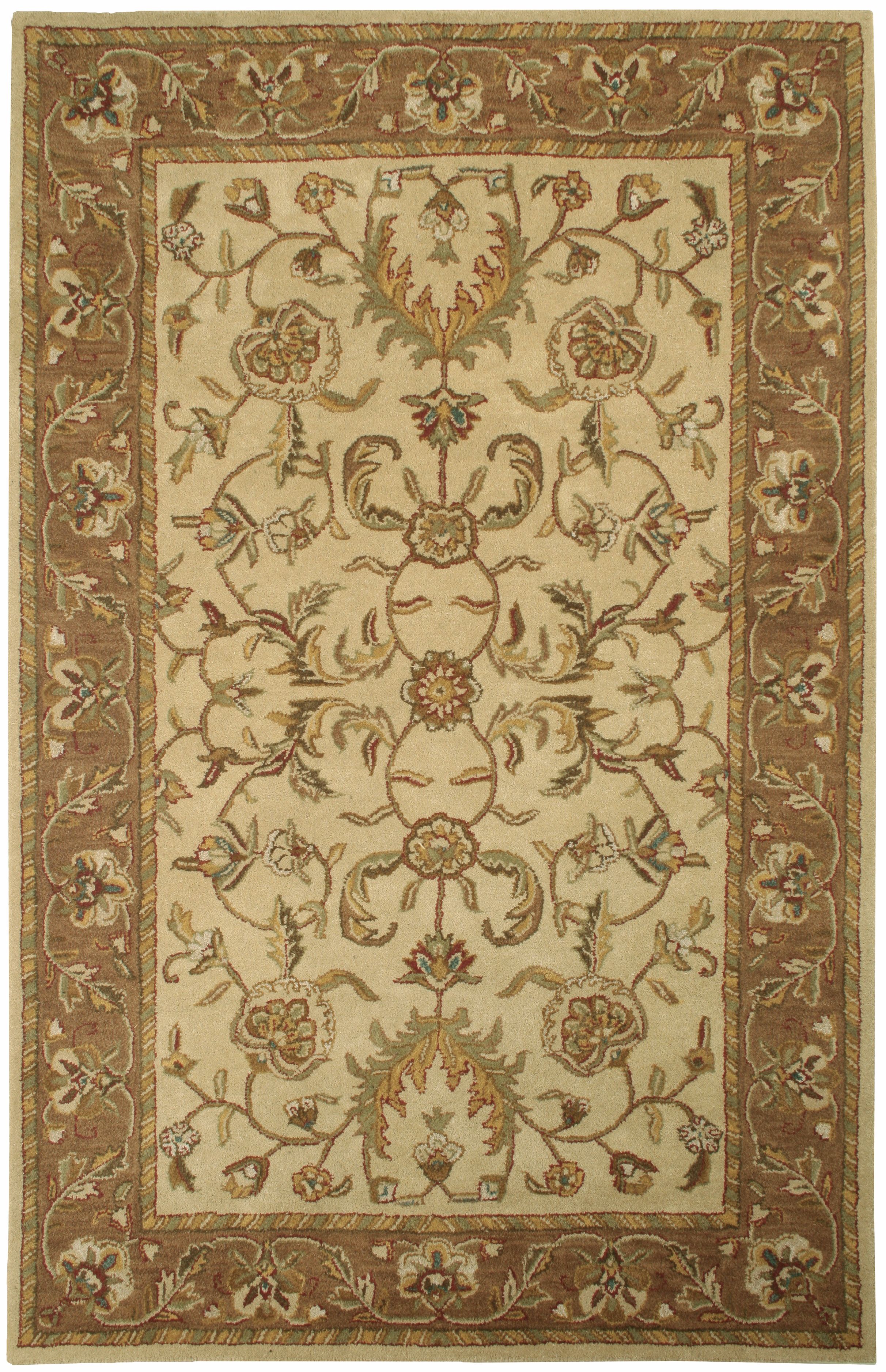Natural Wool Collection Barrowby Area Rug
