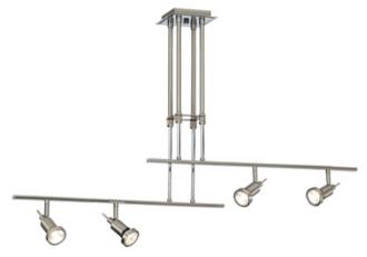 Two Rail Adjustable 4 Light Ceiling Fixture K6811
