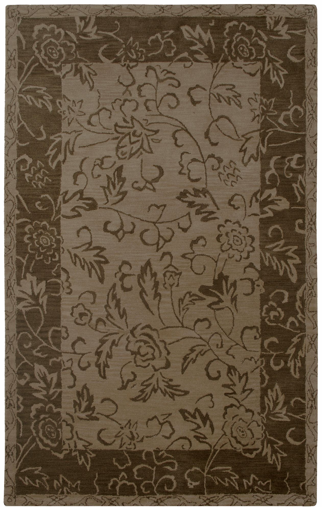 Natural Wool Collection Bristol Area Rug