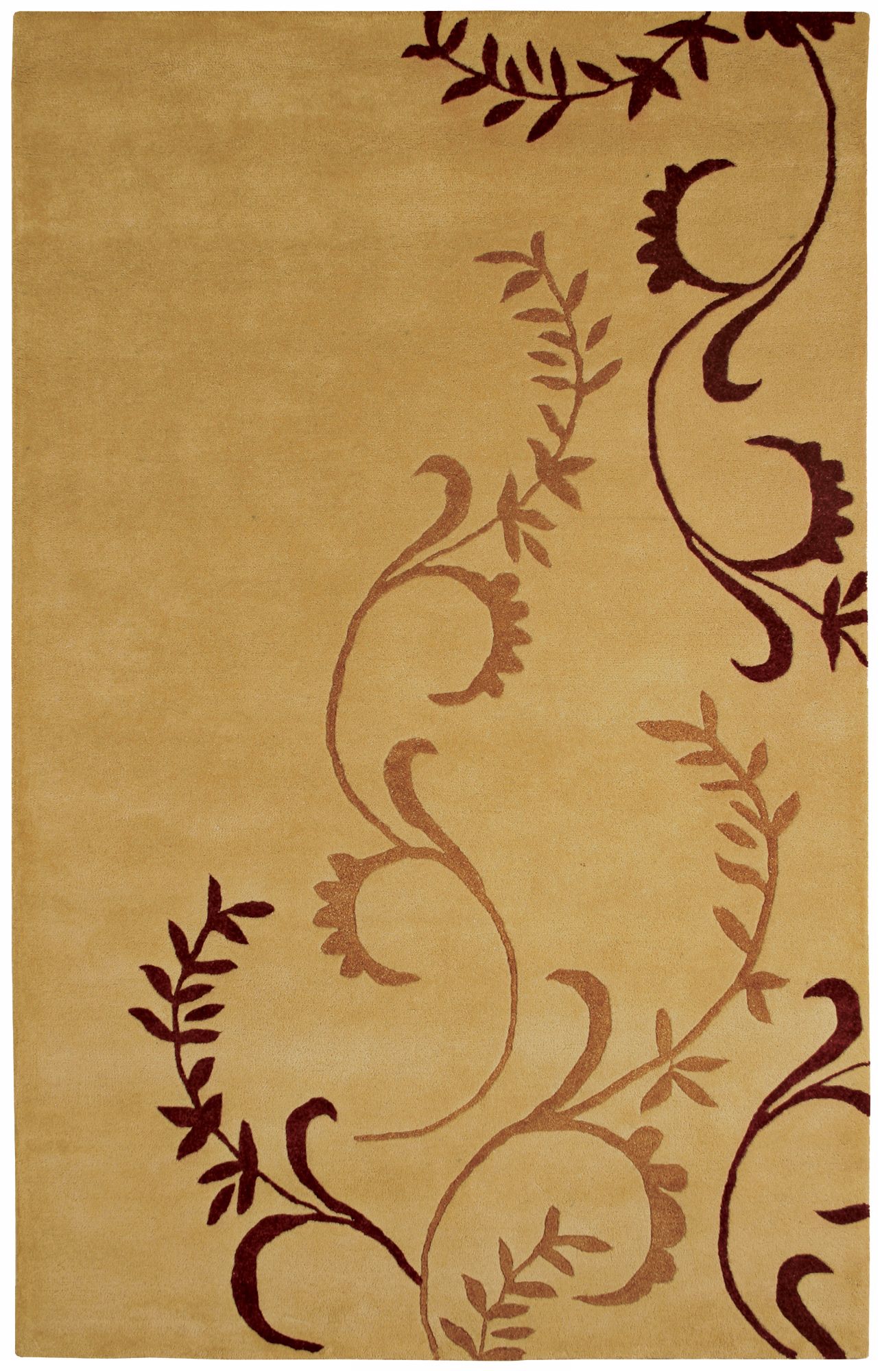 Natural Wool Collection Briarville Area Rug