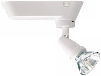 Juno Track Master White Universal Low Voltage Track Head