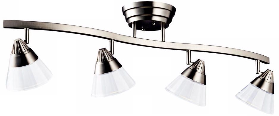 Kichler Design Pro Brushed Nickel LED Ceiling Rail Light