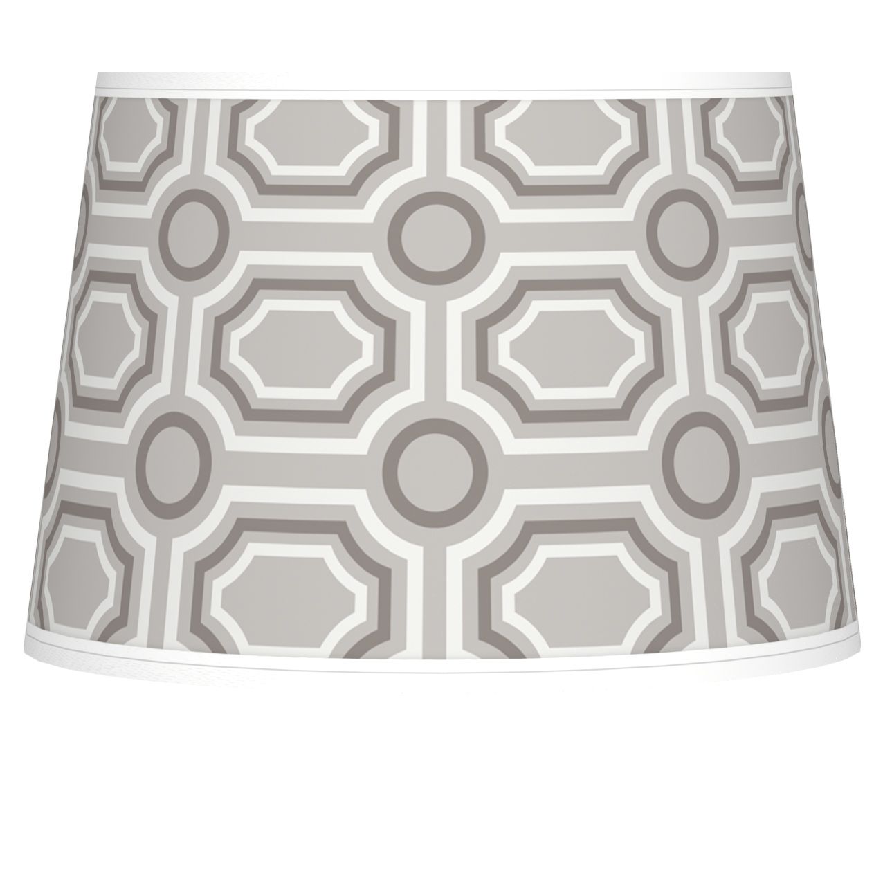 Luxe Tile Tapered Lamp Shade 10x12x8 (Spider)