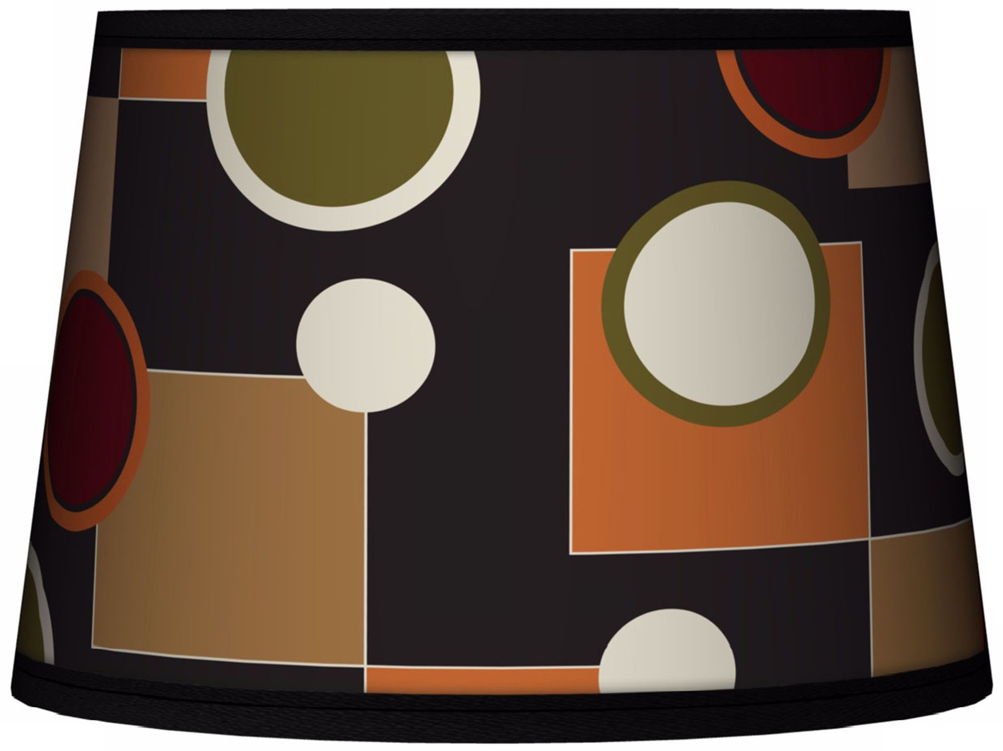 Retro Medley Tapered Lamp Shade 10x12x8 (Spider)