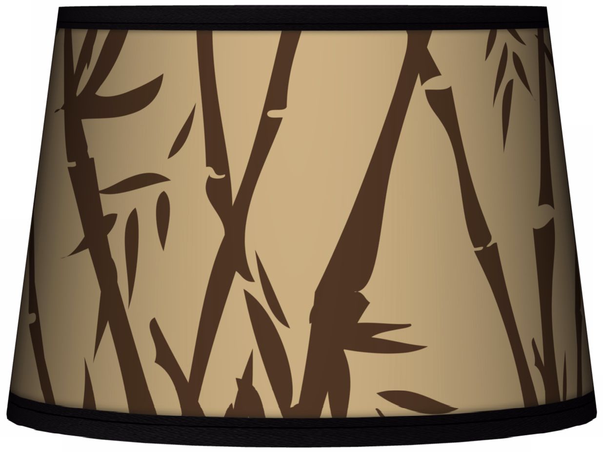 Earth Bamboo Tapered Lamp Shade 10x12x8 (Spider)