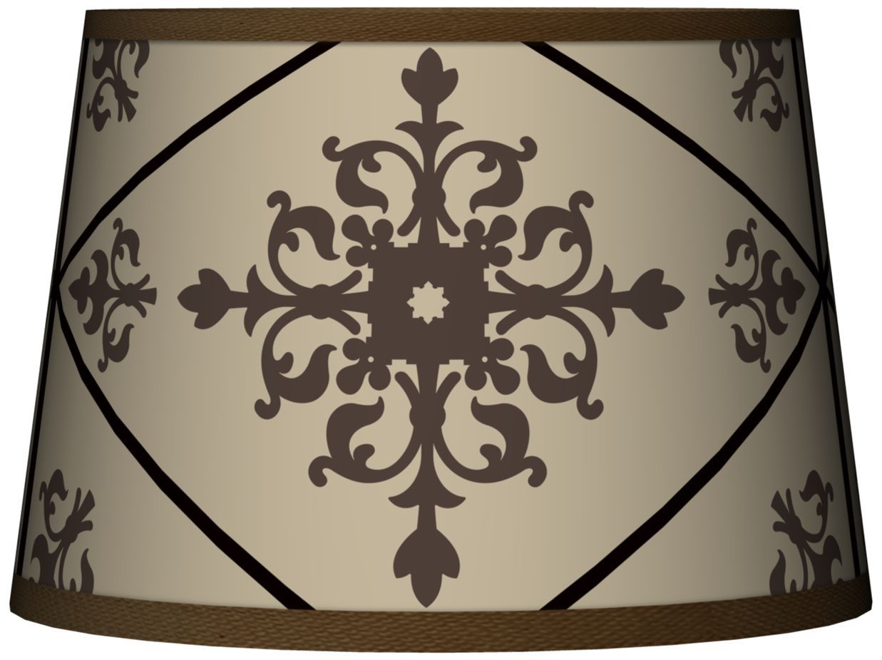 Chambly Tapered Lamp Shade 10x12x8 (Spider)