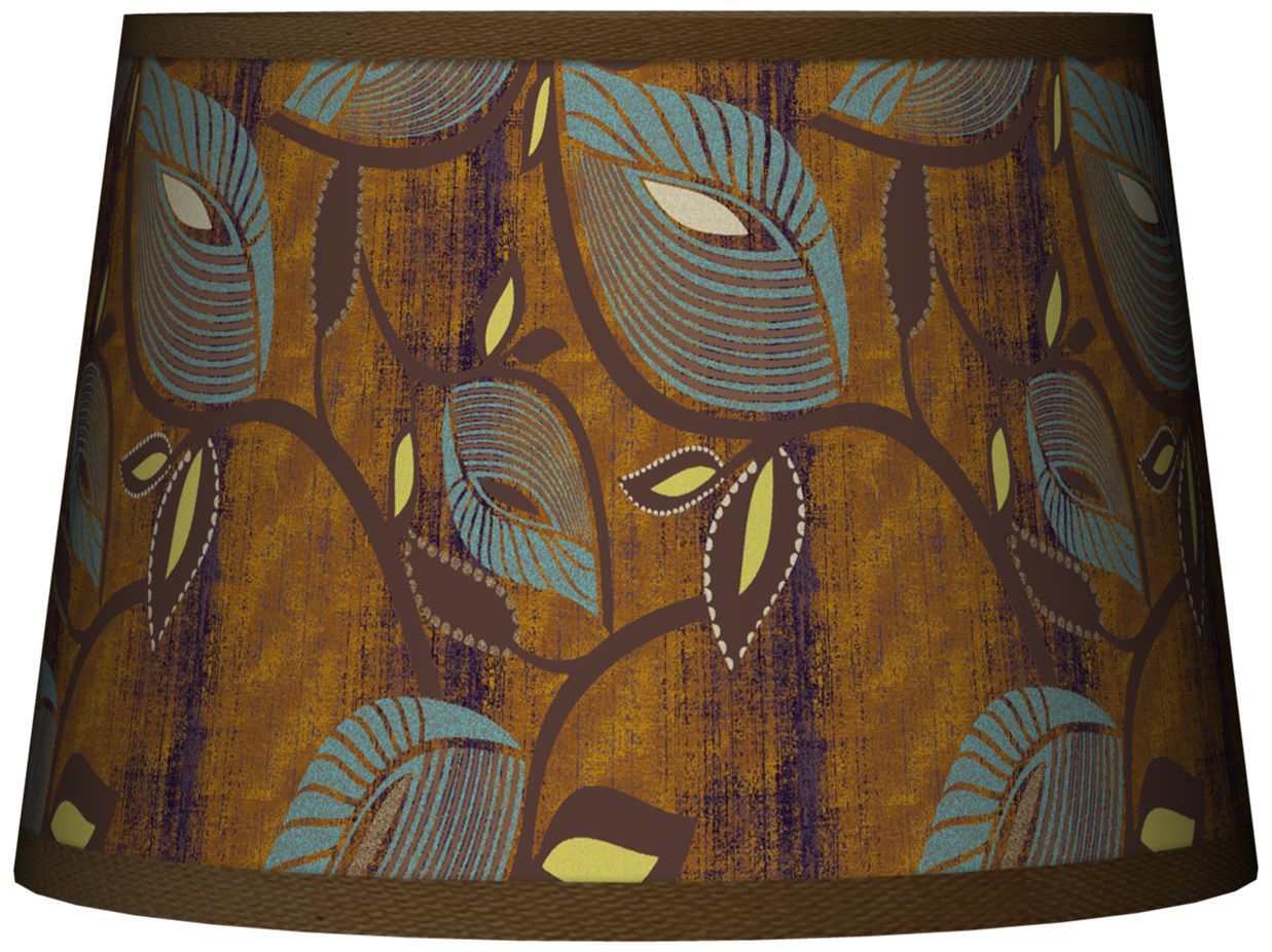 Stacy Garcia Theatric Vine Peacock  Lamp Shade 10x12x8 (Spider)