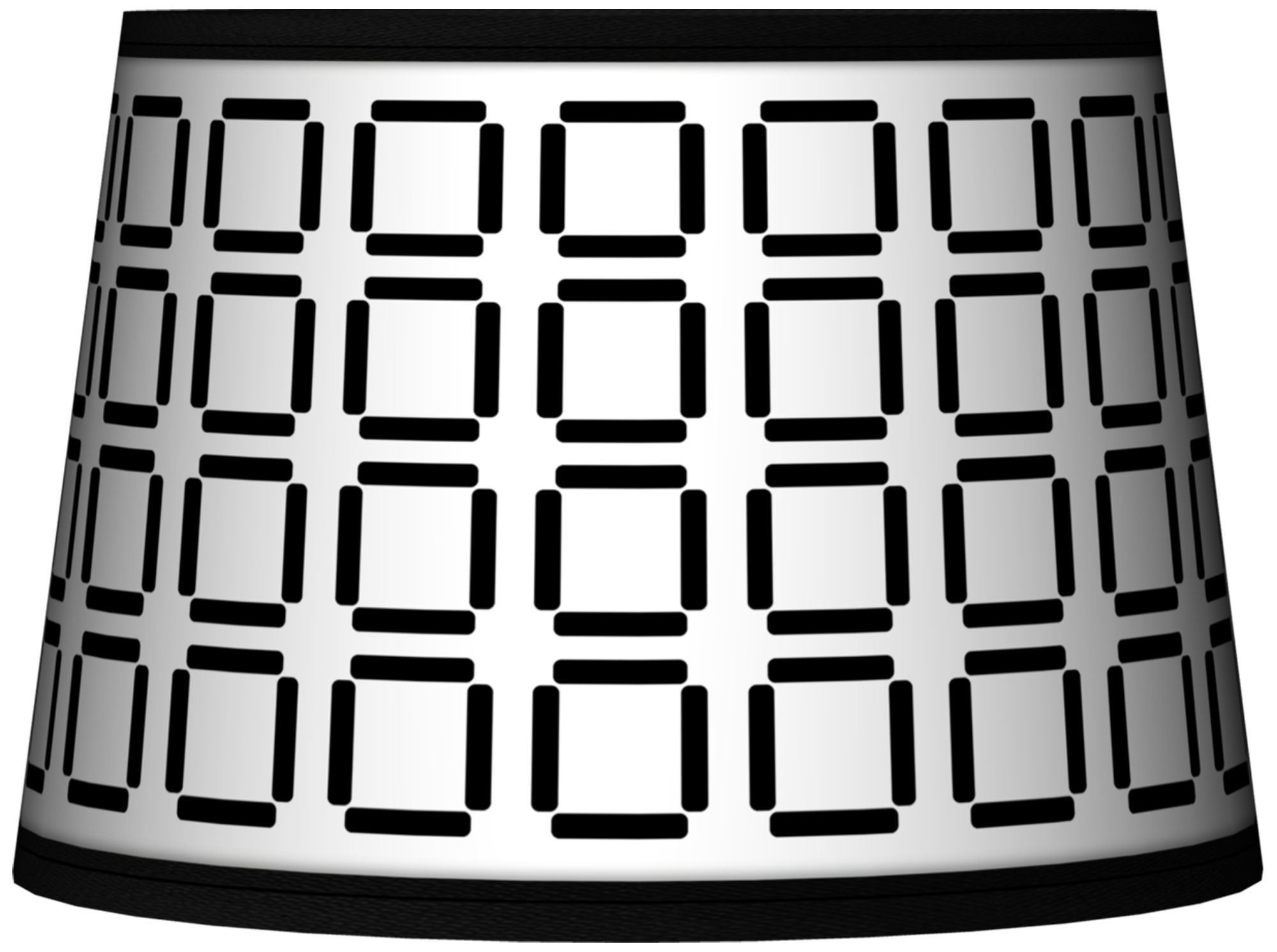 Open Grid Tapered Lamp Shade 10x12x8 (Spider)