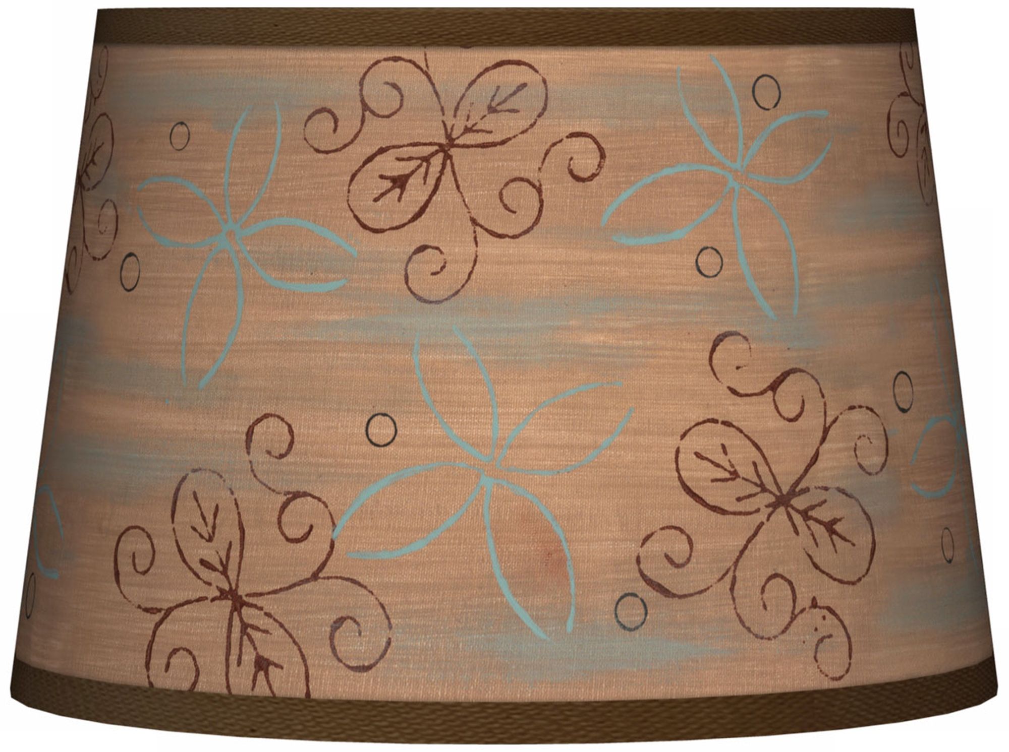 Cedar Lake Tapered Lamp Shade 10x12x8 (Spider)