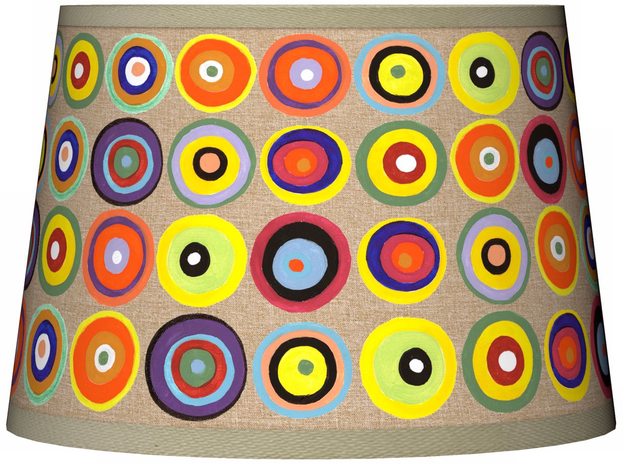 Marbles in the Park Tapered Giclee Lamp Shade 10x12x8 (Spider)