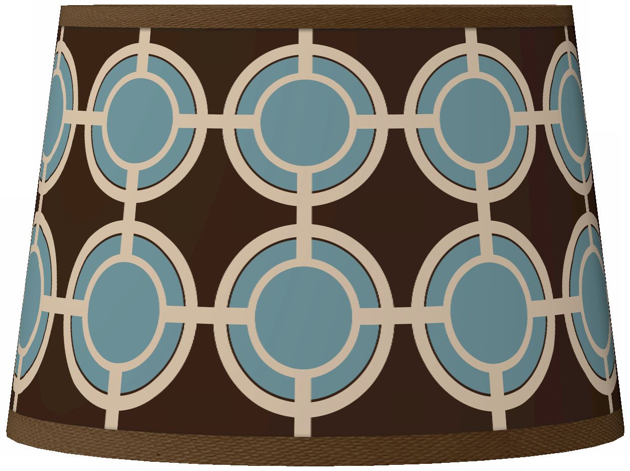 Stacy Garcia Porthole Tapered Lamp Shade 10x12x8 (Spider)