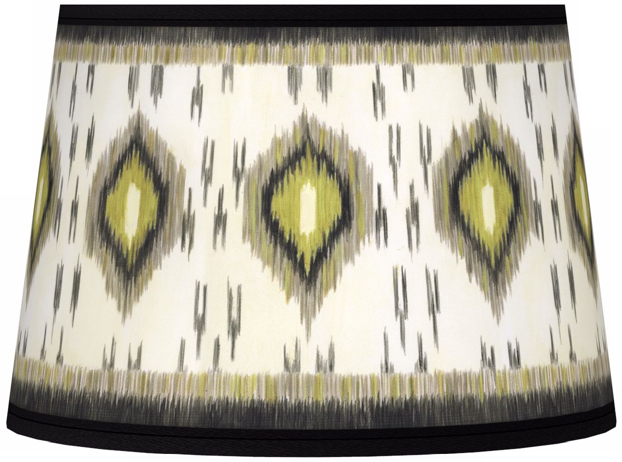 Desert Ikat Tapered Lamp Shade 10x12x8 (Spider)