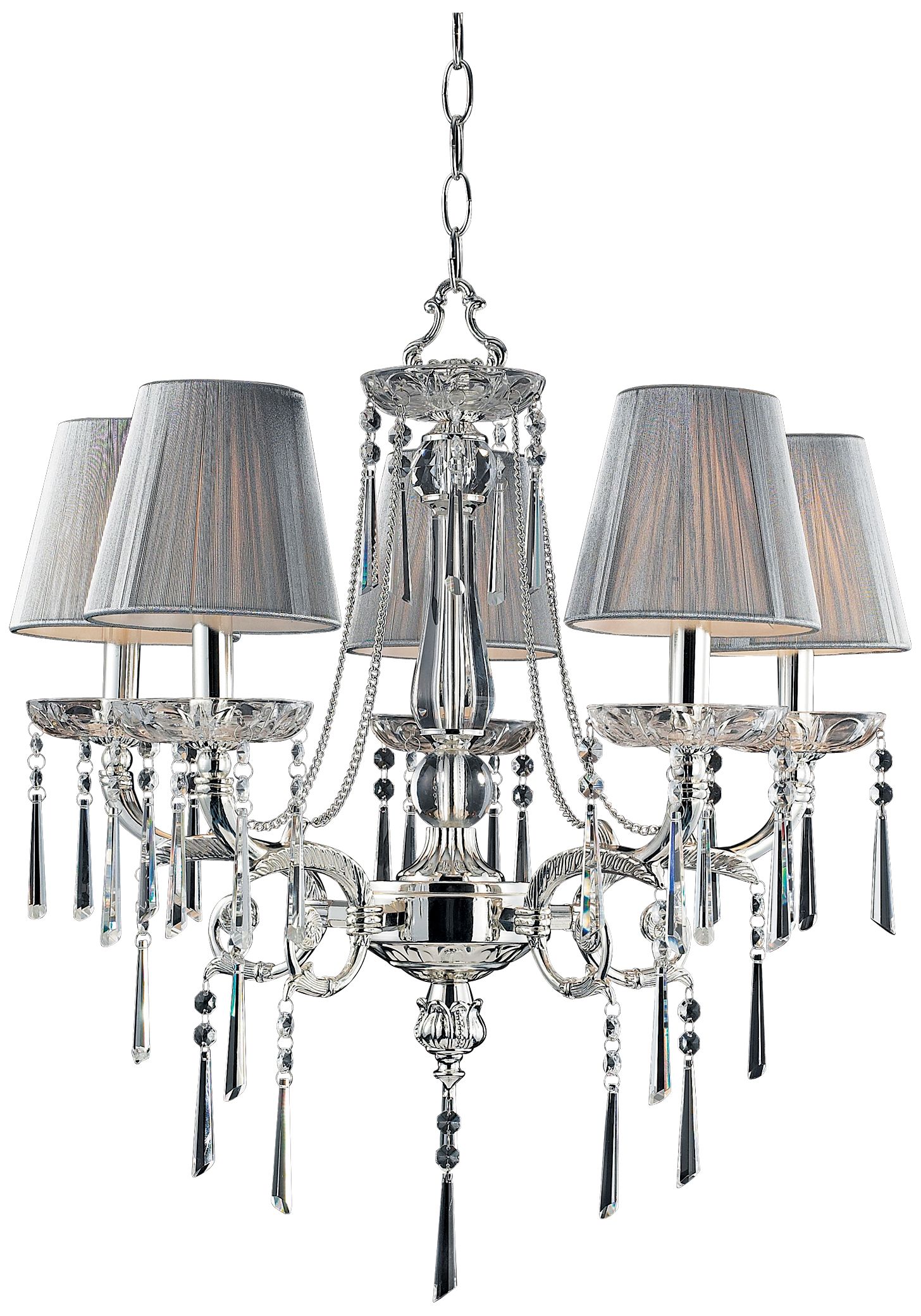 Princess Collection 23" Wide 5-Light Chandelier